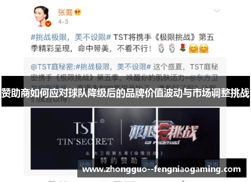 赞助商如何应对球队降级后的品牌价值波动与市场调整挑战